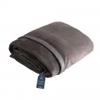 WOLFF - Cobertor Queen Velvet Dream Microfibra Cinza