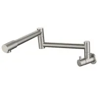 YESOP Torneira Cozinha Parede Gourmet Bancada Articulável Dobrável INOX 304